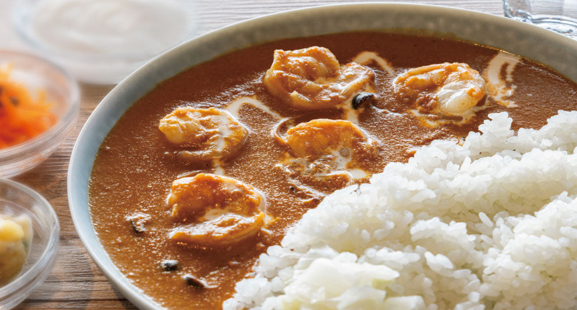 海老カレーセット（甘口）